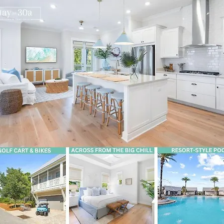 Hola Beaches Casita By Stay On 30A- Pool, Bikes, Golf Cart